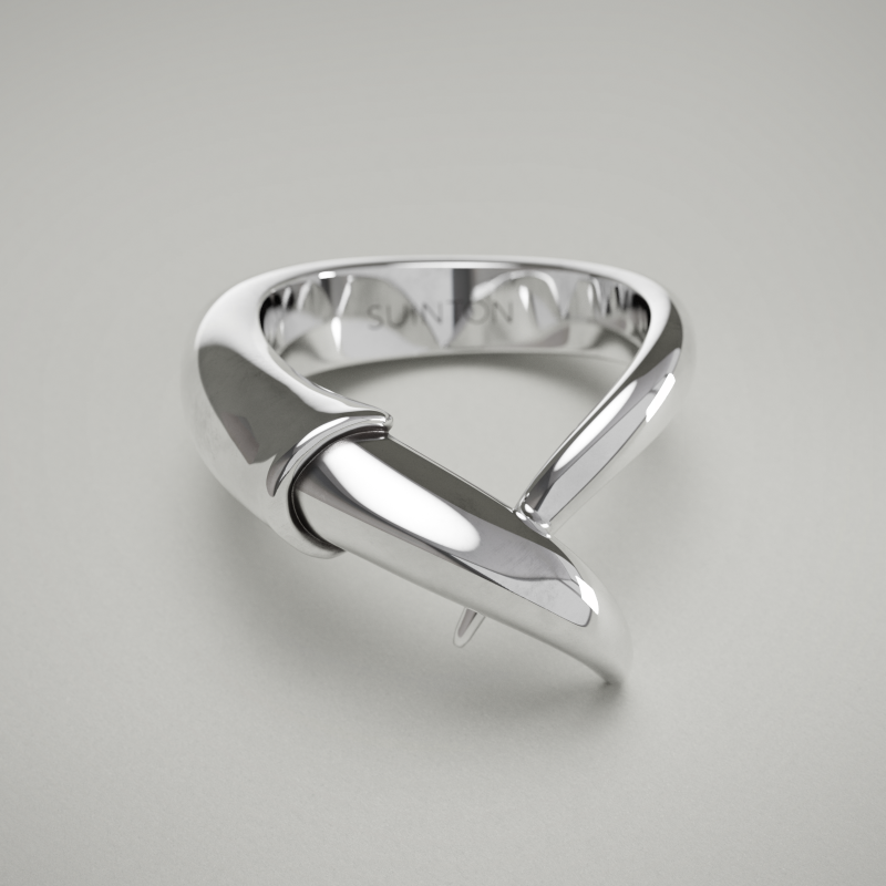 Unisex Silver Claw ring - Suinton High jewelry Unisex Silver Claw ring - Suinton High jewelry