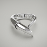 Unisex Silver Claw ring - Suinton High jewelry