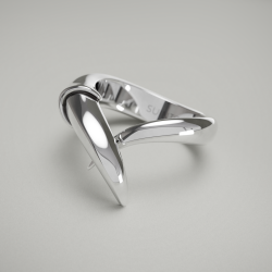 Unisex Silver Claw ring - Suinton High jewelry