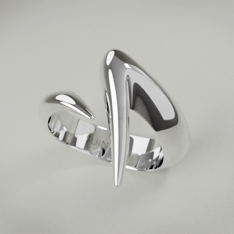 Unisex Silver Claw ring - Suinton High jewelry Unisex Silver Claw ring - Suinton High jewelry