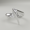 Unisex Silver Claw ring - Suinton High jewelry