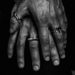 Unisex Silver Claw ring - Suinton High jewelry